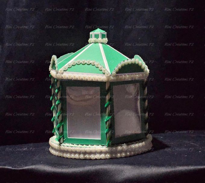 Carrousel Noël vert