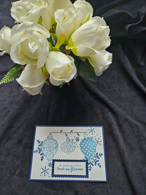 Carte de Vœux Verte