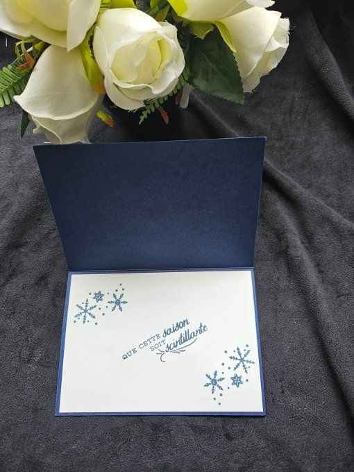 Carte de Vœux Verte