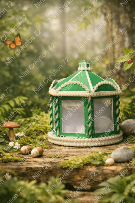 Carrousel Noël vert