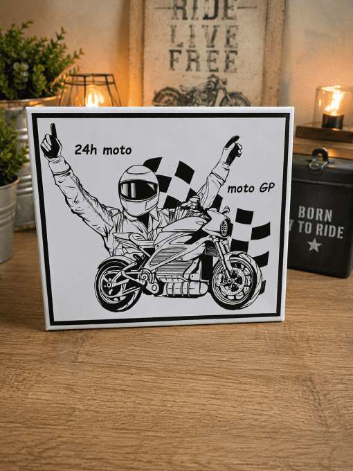 Album Moto personnalisé – Thème Course & Moto GP 