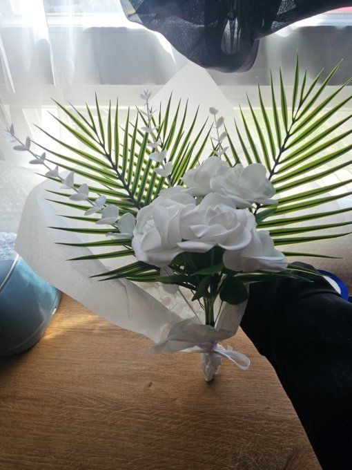 Bouquet rose blanche