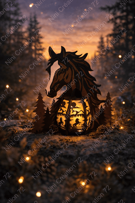 Lanterne Chevaux