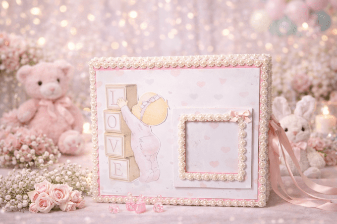 Coffret naissance fille personnalisé