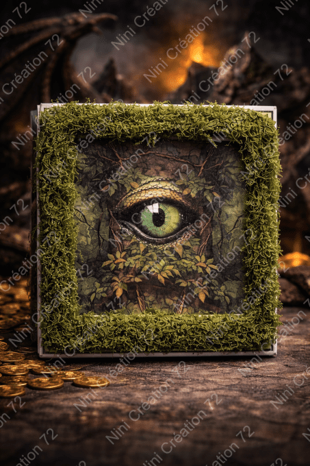 Album Dragon personnalisé – fait main 