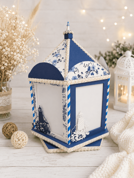 Grand Carrousel Phare personnalisé. Fait main-