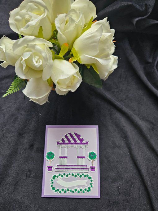 Carte kiosque  Violet