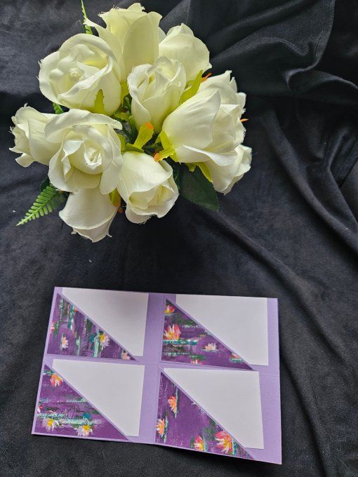 Carte kiosque  Violet